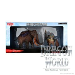 Frost Giant on Mammoth - Painted - D&D Icons: Snowbound
