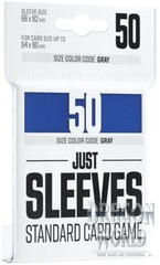 Standard Sleeves - Blue - 50CT - Just Sleeves