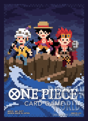 Standard Sleeves - The Three Captains Pixel Art - 70CT - OP