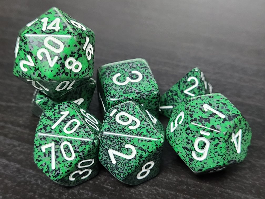 Speckled Recon - 7 Piece Dice Set - CHX25325
