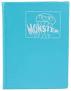 Matte Blue - 9 Pocket Binder - Monster