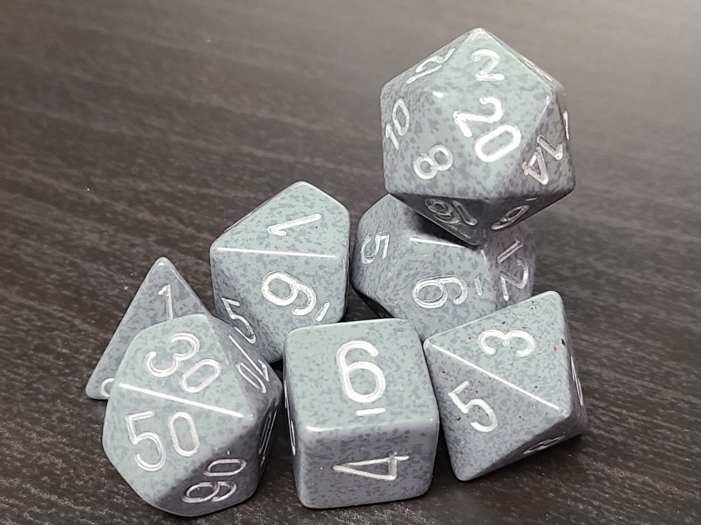 Speckled Hi Tech - 7 Piece Dice Set - CHX25340