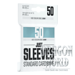 Standard Sleeves - Clear - 50CT - Just Sleeves