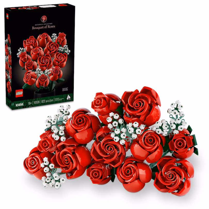 LEGO Botanical Collection - Boquet of Roses - 822pcs