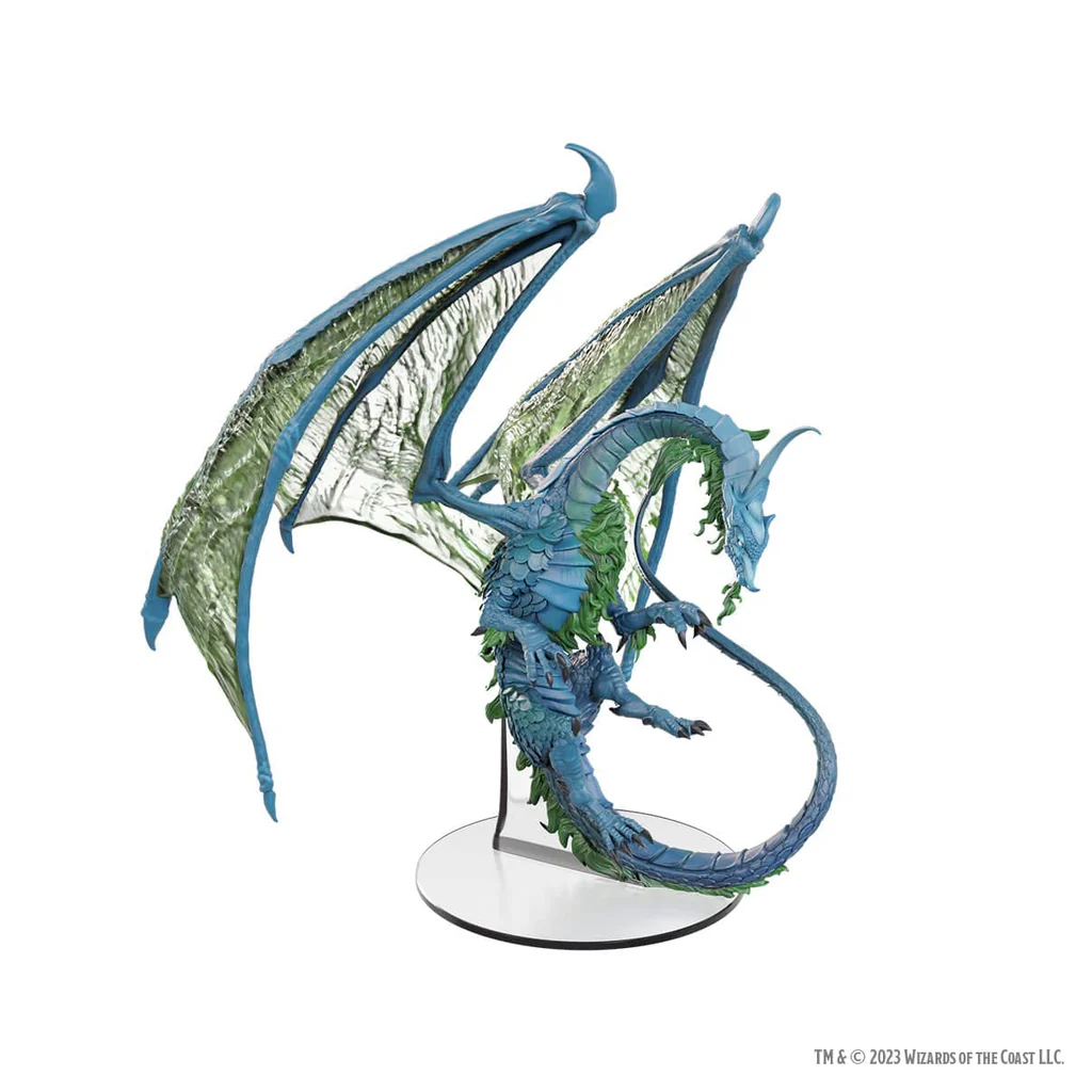 Adult Moonstone Dragon - Painted