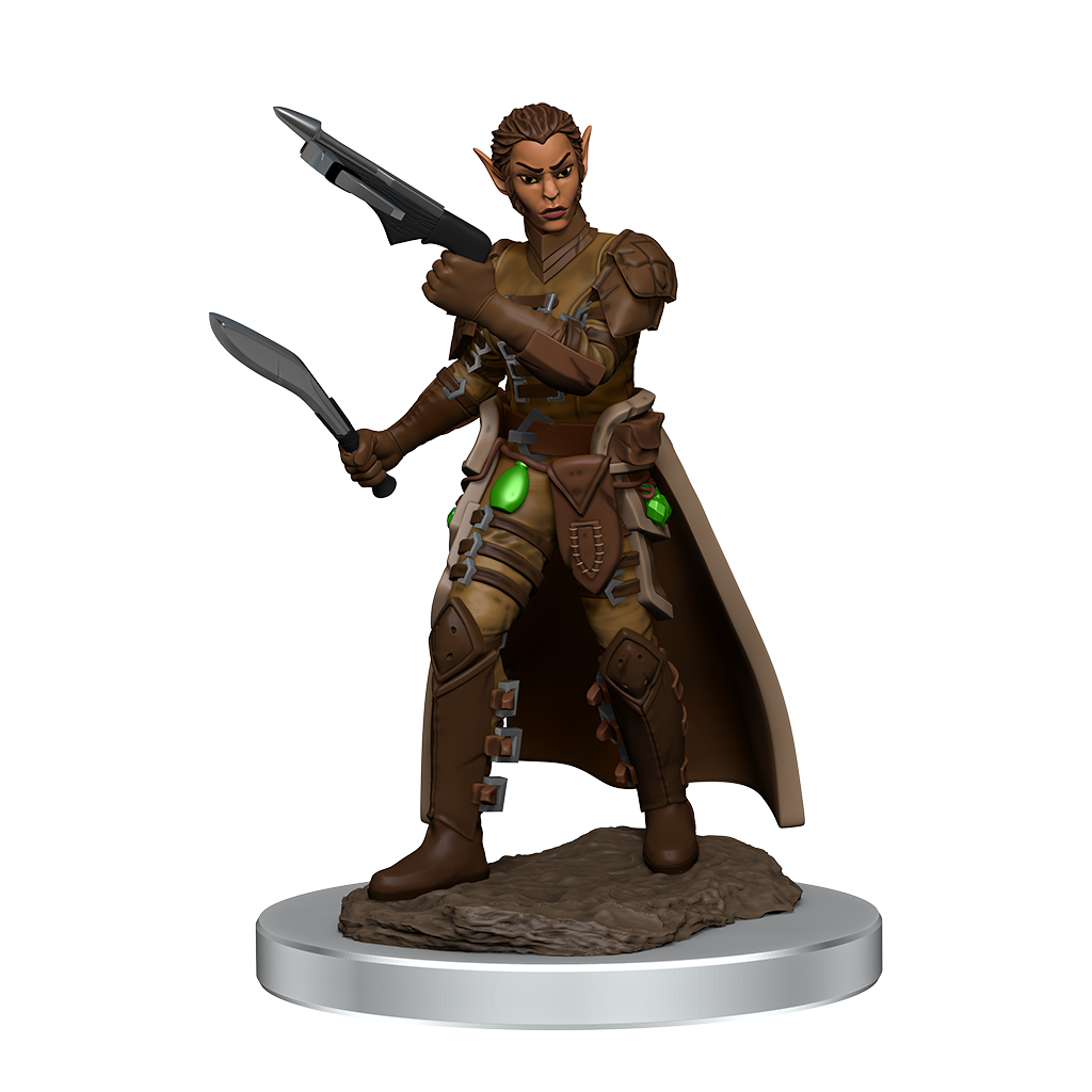 Rogue Shifter Female - Painted - D&D Icons
