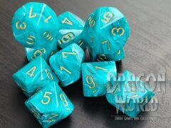 Vortex Teal w/Gold - 10D10 - CHX27239