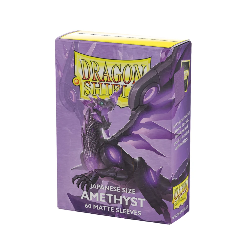 Japanese Sleeves - Amber Matte - 60CT - Dragon Shield