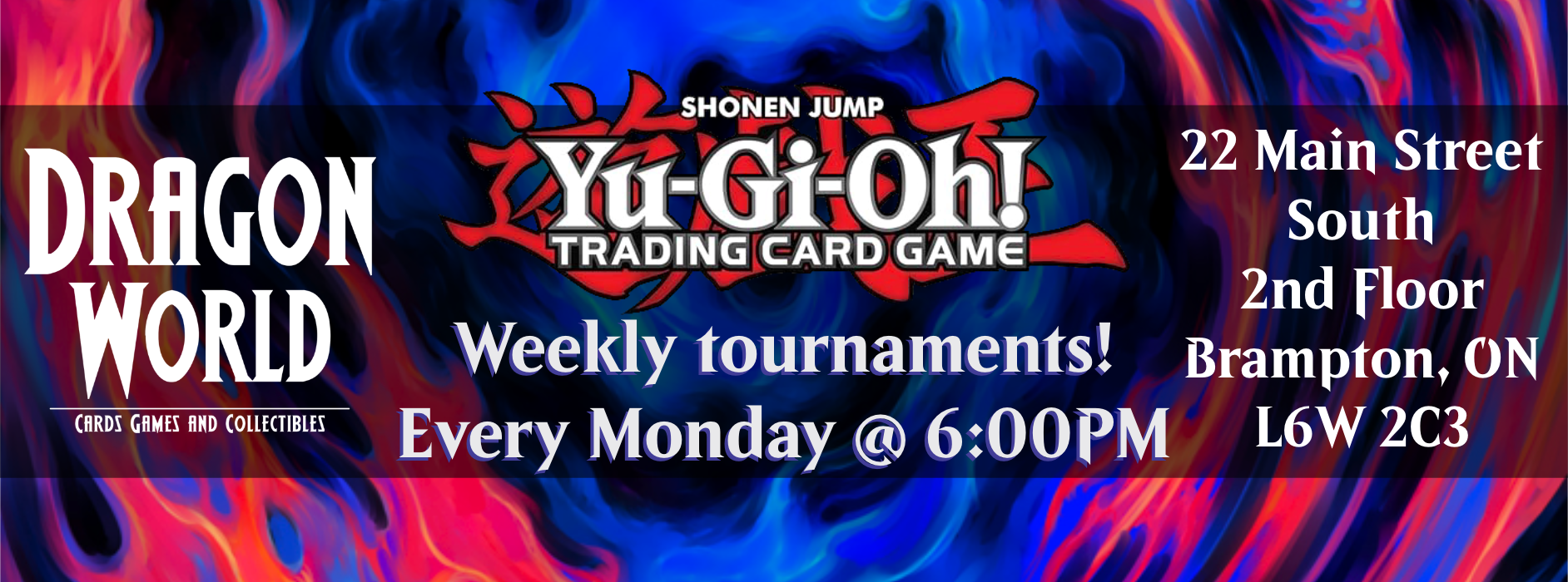 Monday @ 6:00pm YGO - Modern Event Entry