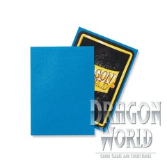 Standard Sleeves - Sapphire Matte - 100CT - Dragon Shield