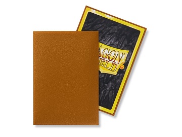 Japanese Sleeves - Gold Matte - 60CT - Dragon Shield