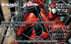 10/9 @ 6PM - Free Spider-Man Commander Party