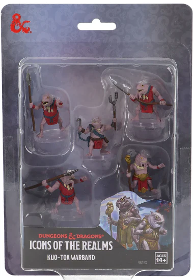 Kuo-Toa Warband - Painted - D&D Icons