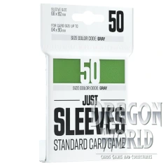 Standard Sleeves - Green - 50CT - Just Sleeves