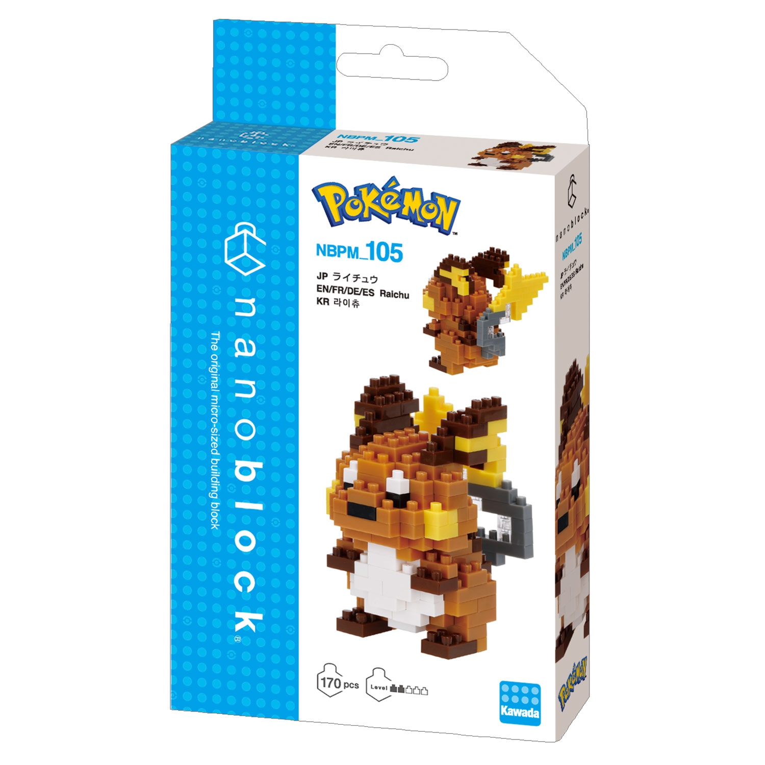 Nanoblock Pokemon - Raichu