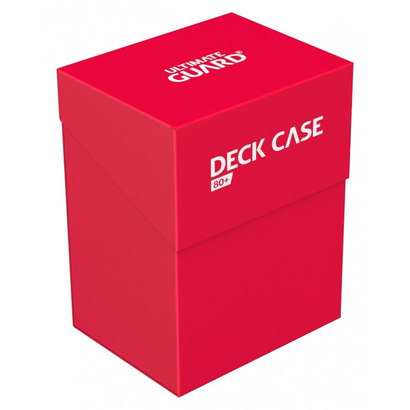 Ultimate Guard - Deck Case Standard - 80+CT - Red