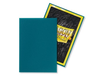 Japanese Sleeves - Petrol Matte - 60CT - Dragon Shield