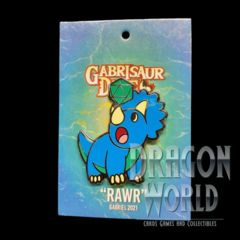Blueceratops Enamel Pin