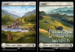 Plains (0021) Double-sided Land - Foil