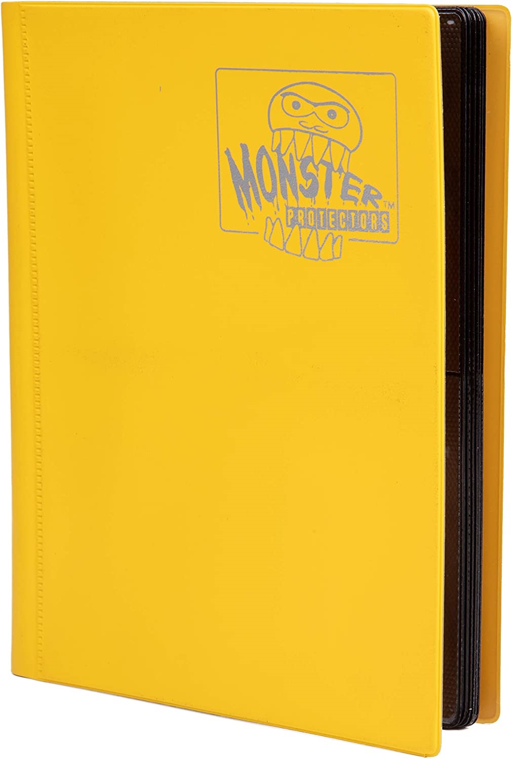 Matte yellow - 9 Pocket Binder - Monster