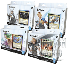 MTG - Final Fantasy - Collector's Edition Commander Deck Bundle of 4