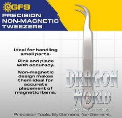 Precision Non-Magnetic Tweezers - Gale Force Nine
