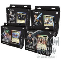 MTG - Final Fantasy - Commander Deck Bundle of 4
