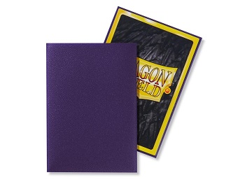 Japanese Sleeves - Purple Matte - 60CT - Dragon Shield