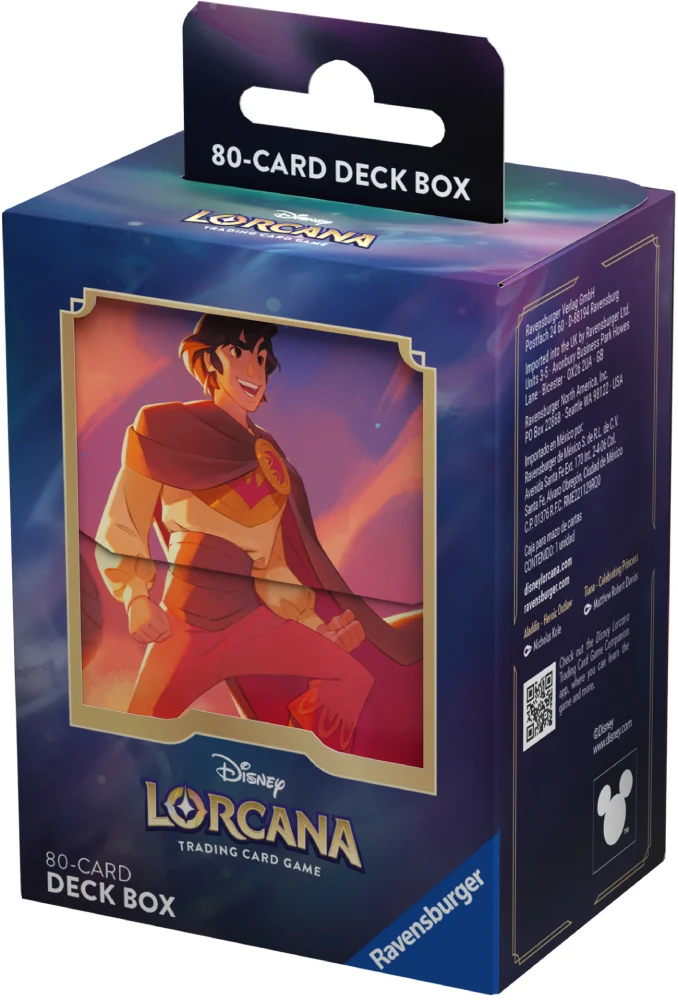 Deck Box - Aladdin - 80CT - Lorcana