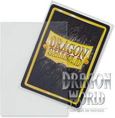 Standard Sleeves - Clear Matte - 100CT - Dragon Shield