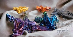 3D Printed Dragon Figures - Small