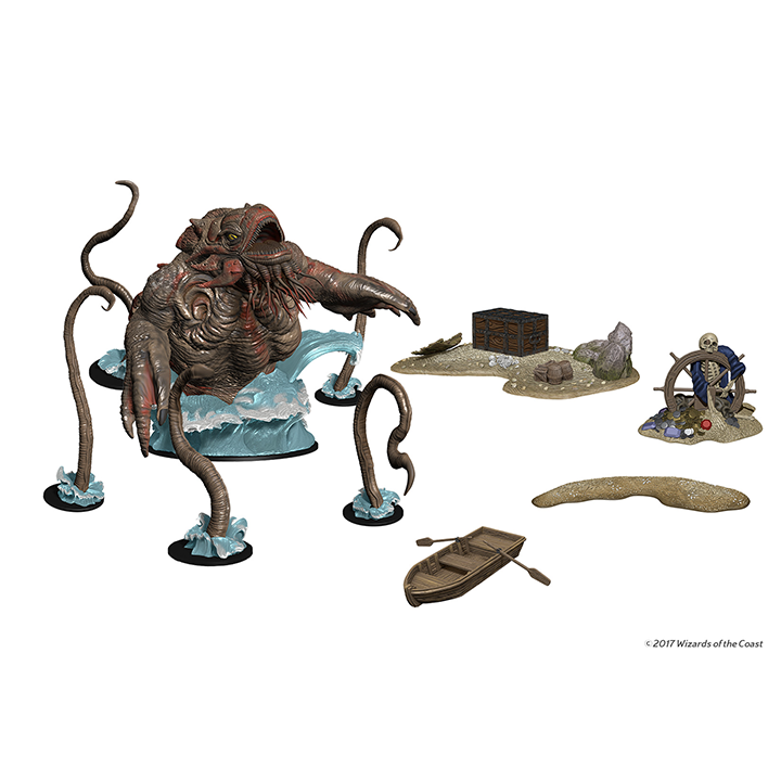 Island Kraken Set - Painted - D&D Icons: Monster Menagerie