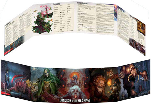 Waterdeep Dungeon Of The Mad Mage Dungeon Master Screen