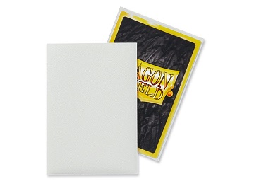 Japanese Sleeves - White Matte - 60CT - Dragon Shield