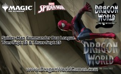 09/23 & 09/25 @630PM - Spider-Man Commander Box League