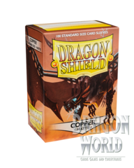 Standard Sleeves - Copper Matte - 100CT - Dragon Shield