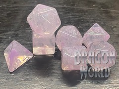 Chalcedony - January Gemstone Dice - Uninked