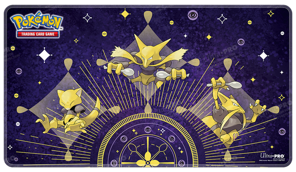 Playmat - Abra Evolutions (White Stitched) - Pokemon