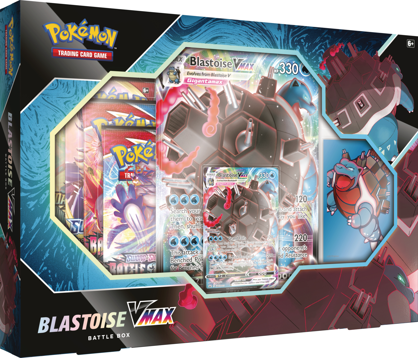 Pokemon - Blastoise VMAX Battle Box