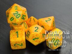 Speckled Lotus - 7 Piece Dice Set - CHX25312