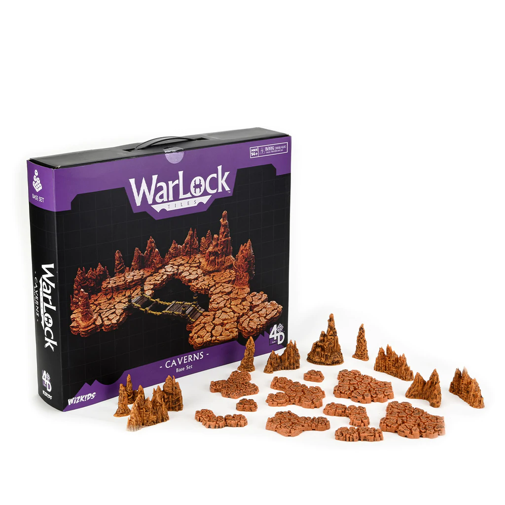 Warlock Tiles Caverns Base Set