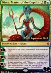 Kiora, Master of the Depths - Foil - Prerelease Promo