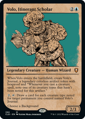 Volo, Itinerant Scholar (Showcase) - Foil (CLB)