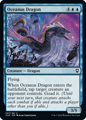 Oceanus Dragon - Foil (CLB)