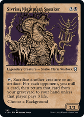 Sivriss, Nightmare Speaker (Showcase) - Foil (CLB)