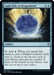 Lapis Orb of Dragonkind - Foil (CLB)