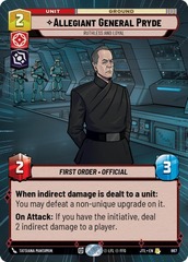 Allegiant General Pryde - Ruthless and Loyal - Hyperspace