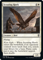 Scouting Hawk - Foil (CLB)
