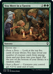 You Meet in a Tavern - Foil (CLB)