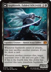 Sephiroth, Fabled SOLDIER // Sephiroth, One-Winged Angel (FIN)